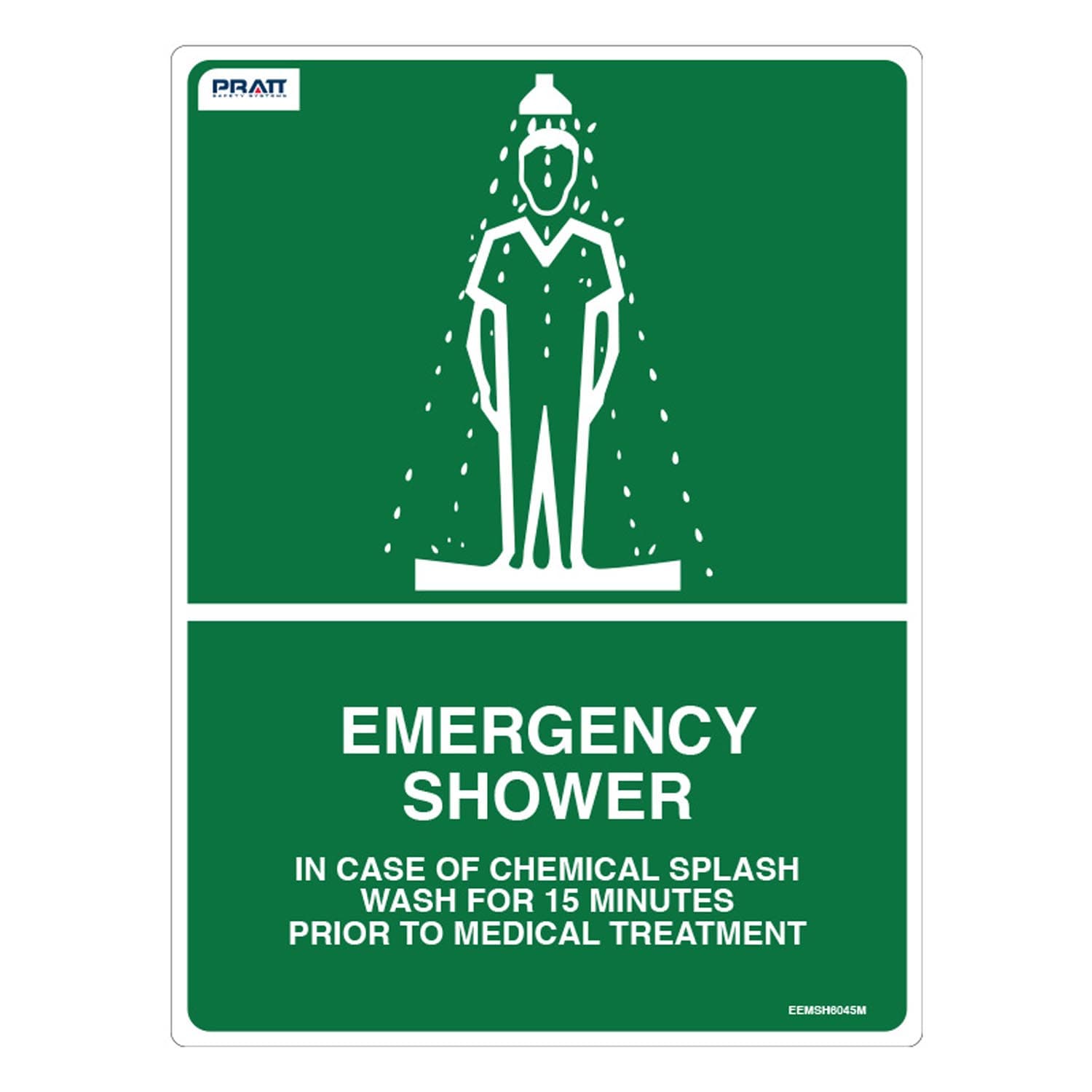 Pratt Safety Systems Emergency Shower Sign_4