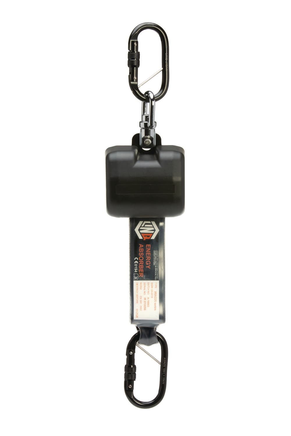 LINQ Self Retracting 2.5M Webbing Lanyard