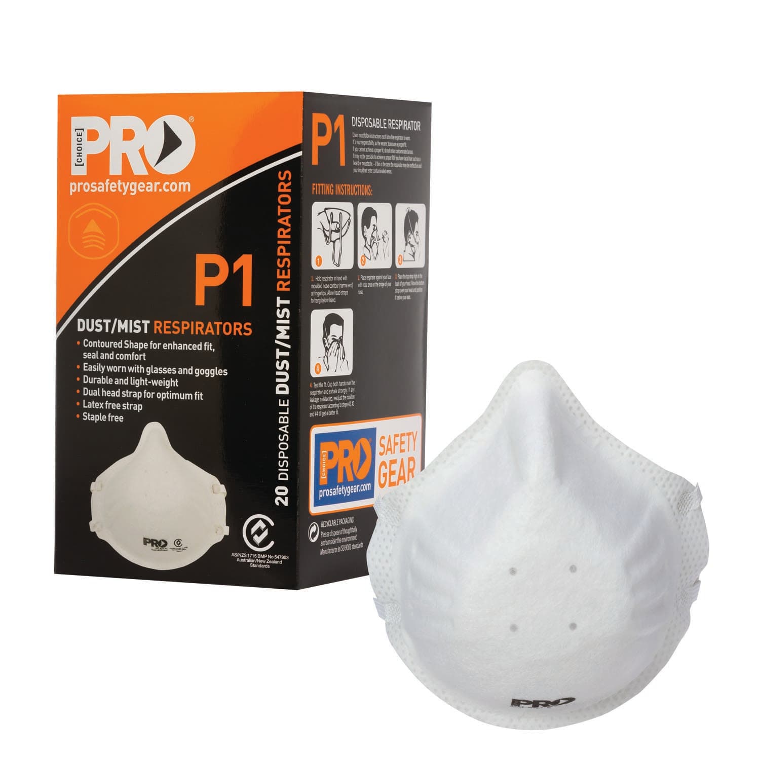 Pro Choice Dust Masks  P1_2