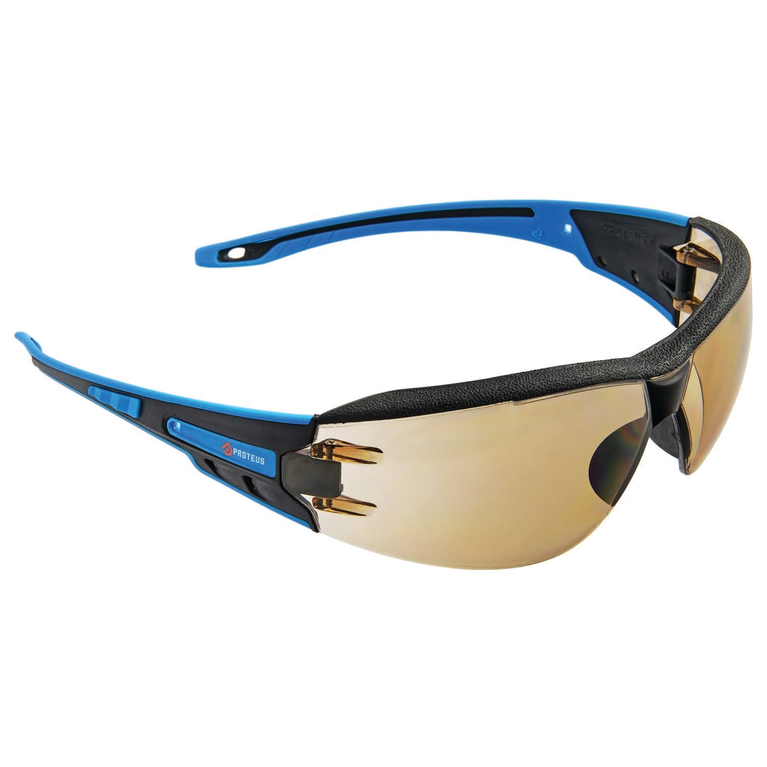 Proteus 1 Safety Glasses Integrated Brow Dust Guard_2