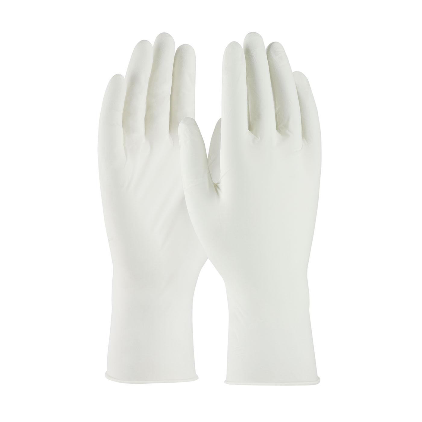 QRP® Qualatrile® Single Use Class 100 Cleanroom Nitrile Glove with Finger Textured Grip - 9" (Q095)