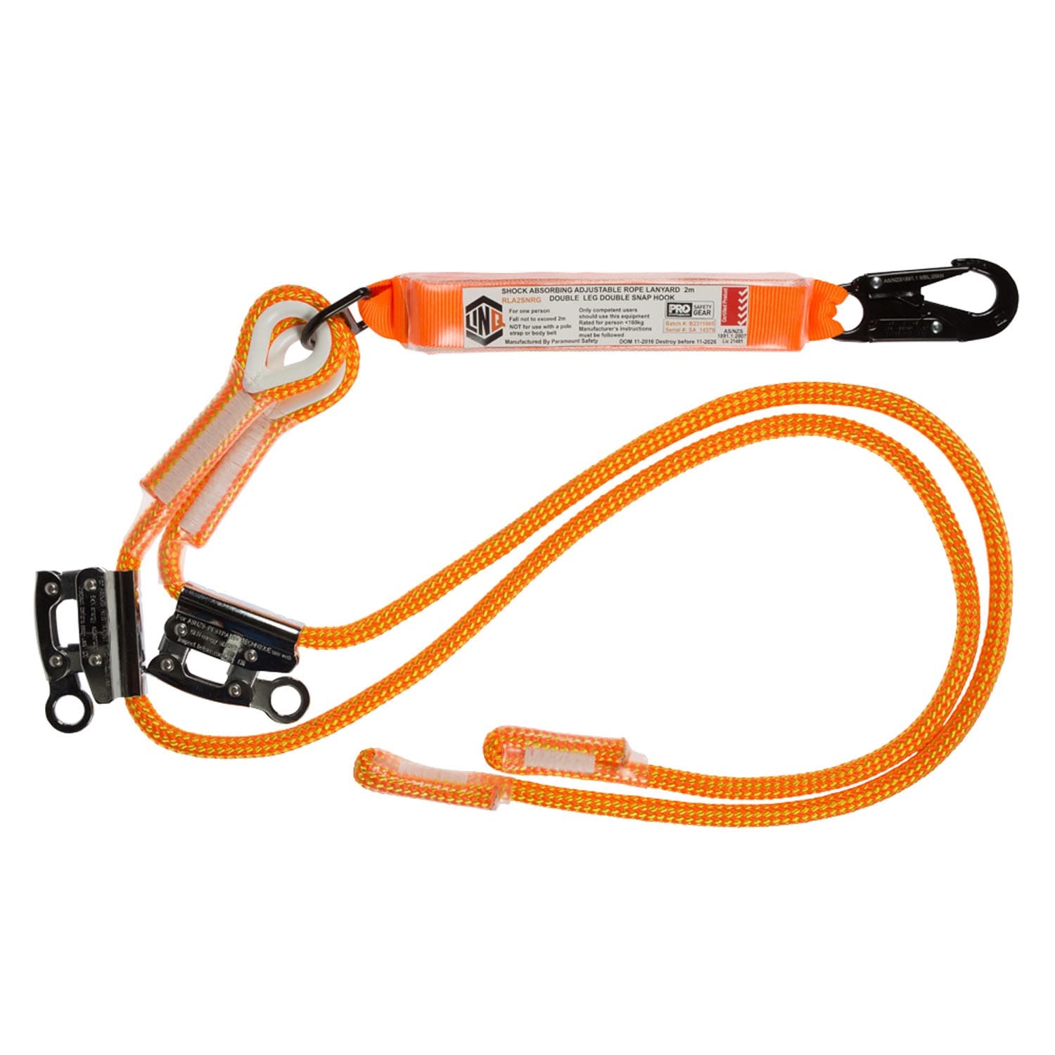 LINQ Double Adjustable Rope Lanyard With Rope Grabs_1