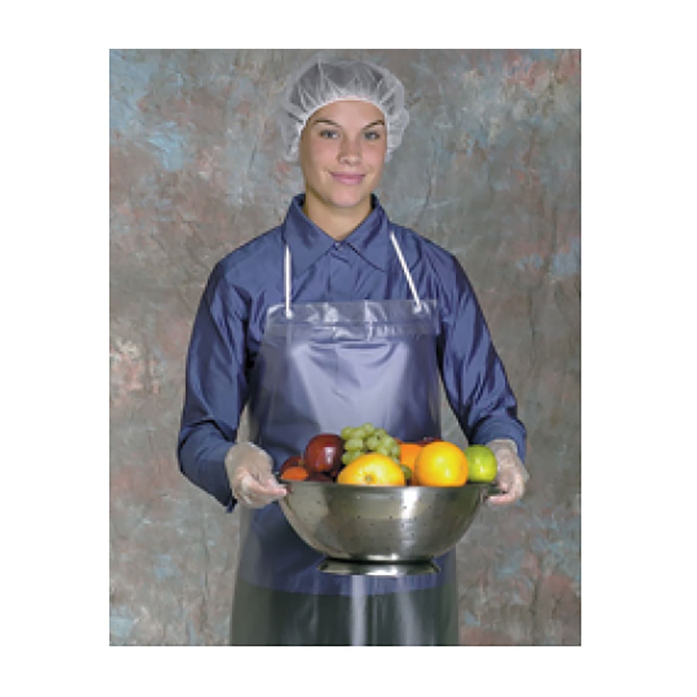 Clear Vinyl Apron - 8 mil, Clear (UPC)