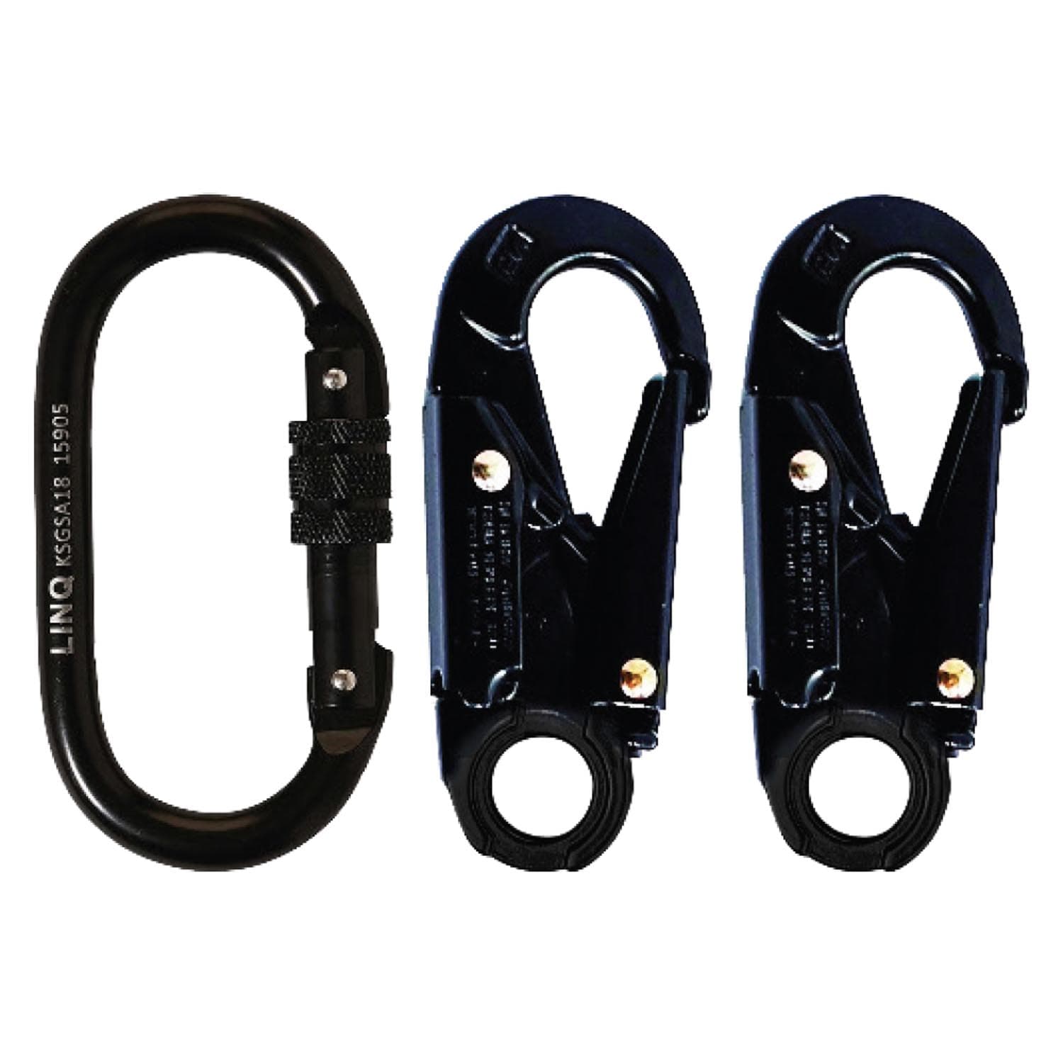 LINQ Elite Double Leg Shock Absorbing 2M Adjustable Lanyard_15