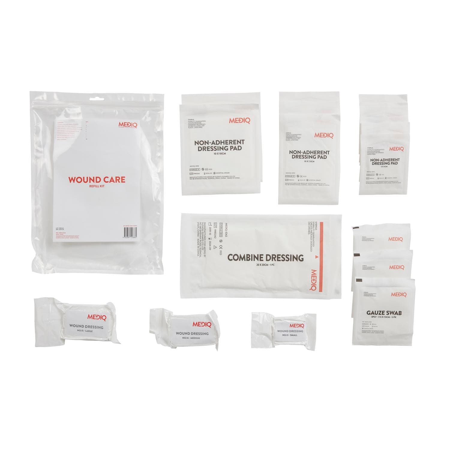 MEDIQ First Aid Kit Refill Module #6 - Wound Care