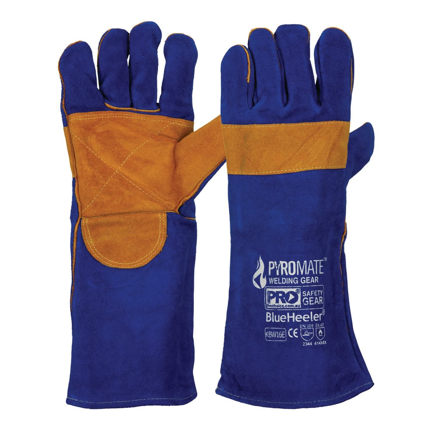 Pyromate® Blue Heeler® - Blue & Gold Kevlar® Large_2