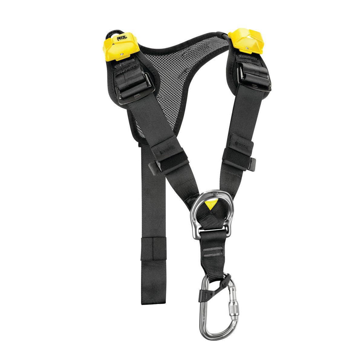 Petzl Top Chest Harness Black/Yellow