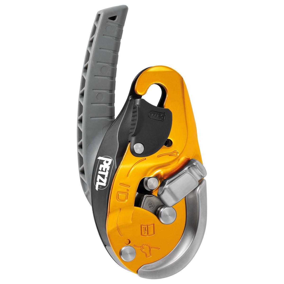 Petzl Industrial Descender I'D Evac Yellow (Grey Handle)