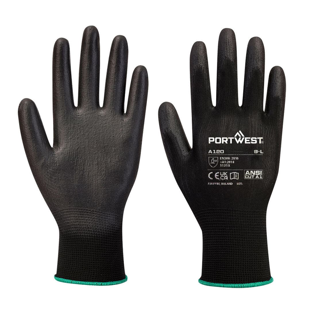 Portwest PU Palm Glove (Black)