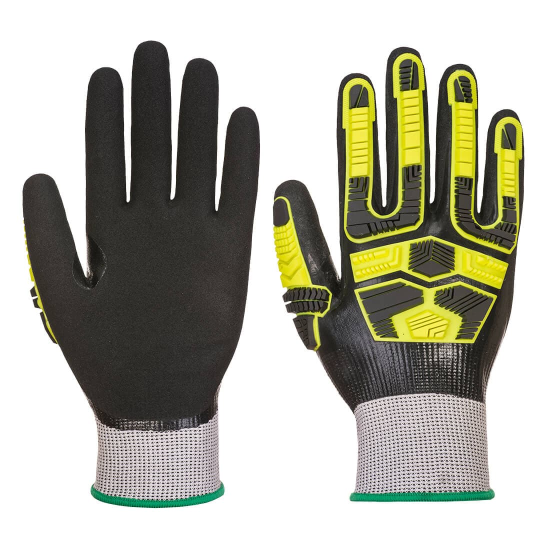 Portwest Waterproof HR Cut Impact Glove (Grey/Black)