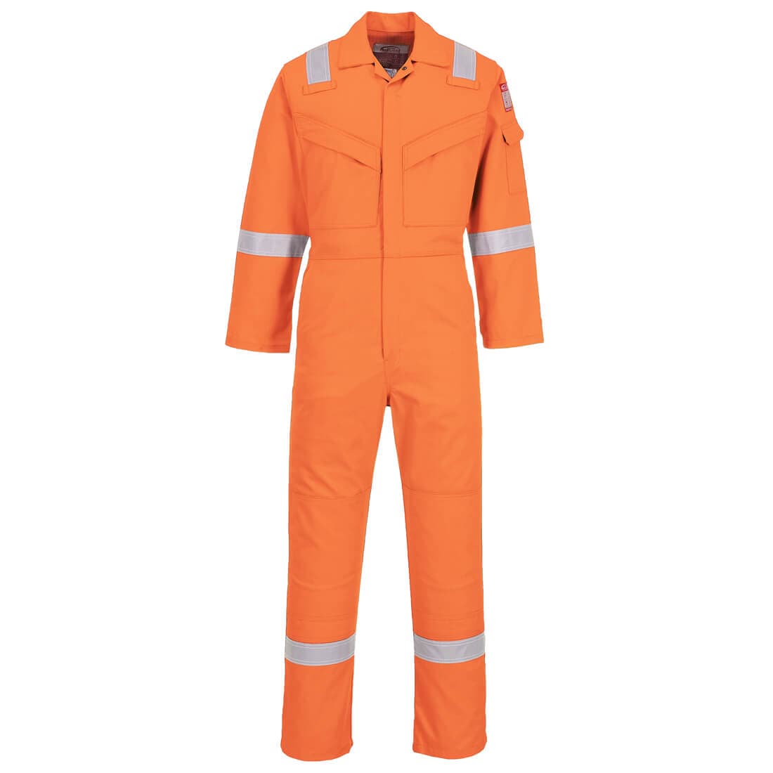 Portwest Flame Resistant Super Light Weight Anti-Static Coverall (Orange)