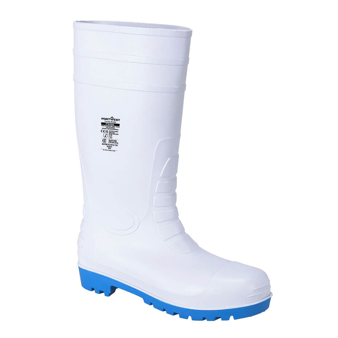 Portwest Total Safety Gumboot S5 FO SR (White)