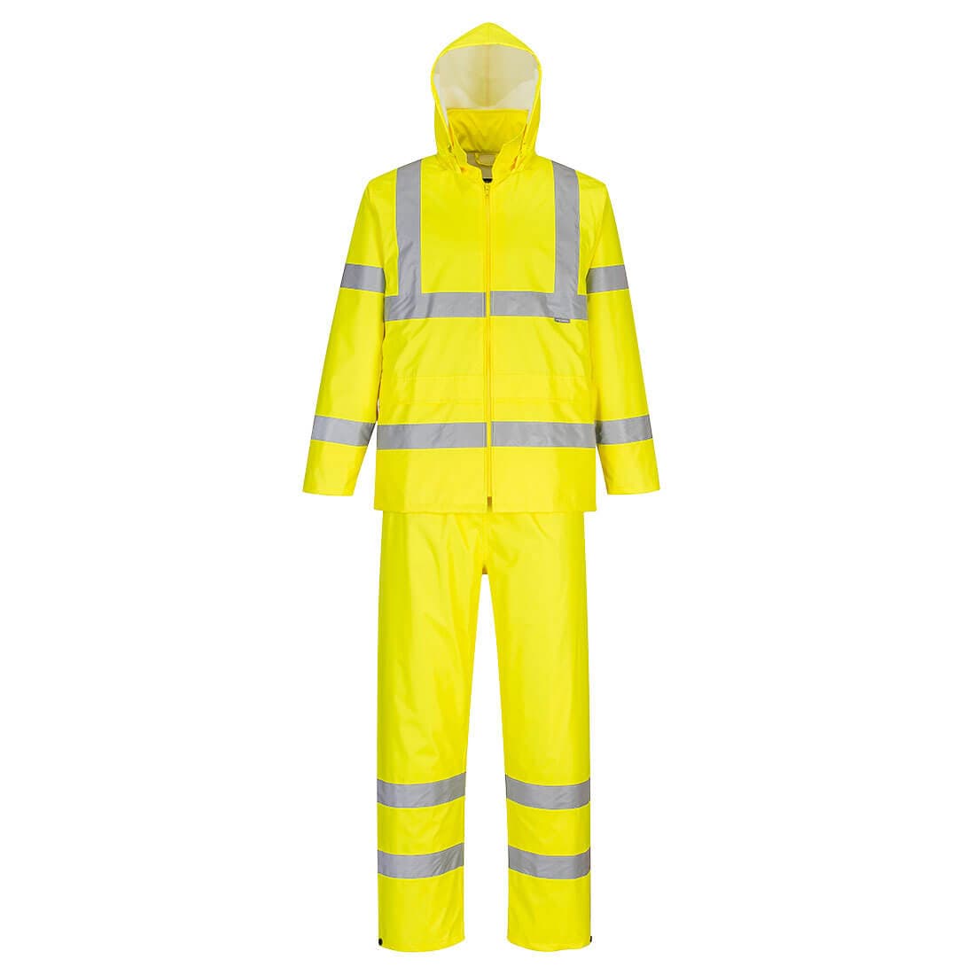 Portwest Hi-Vis Packaway Rainsuit (Yellow)