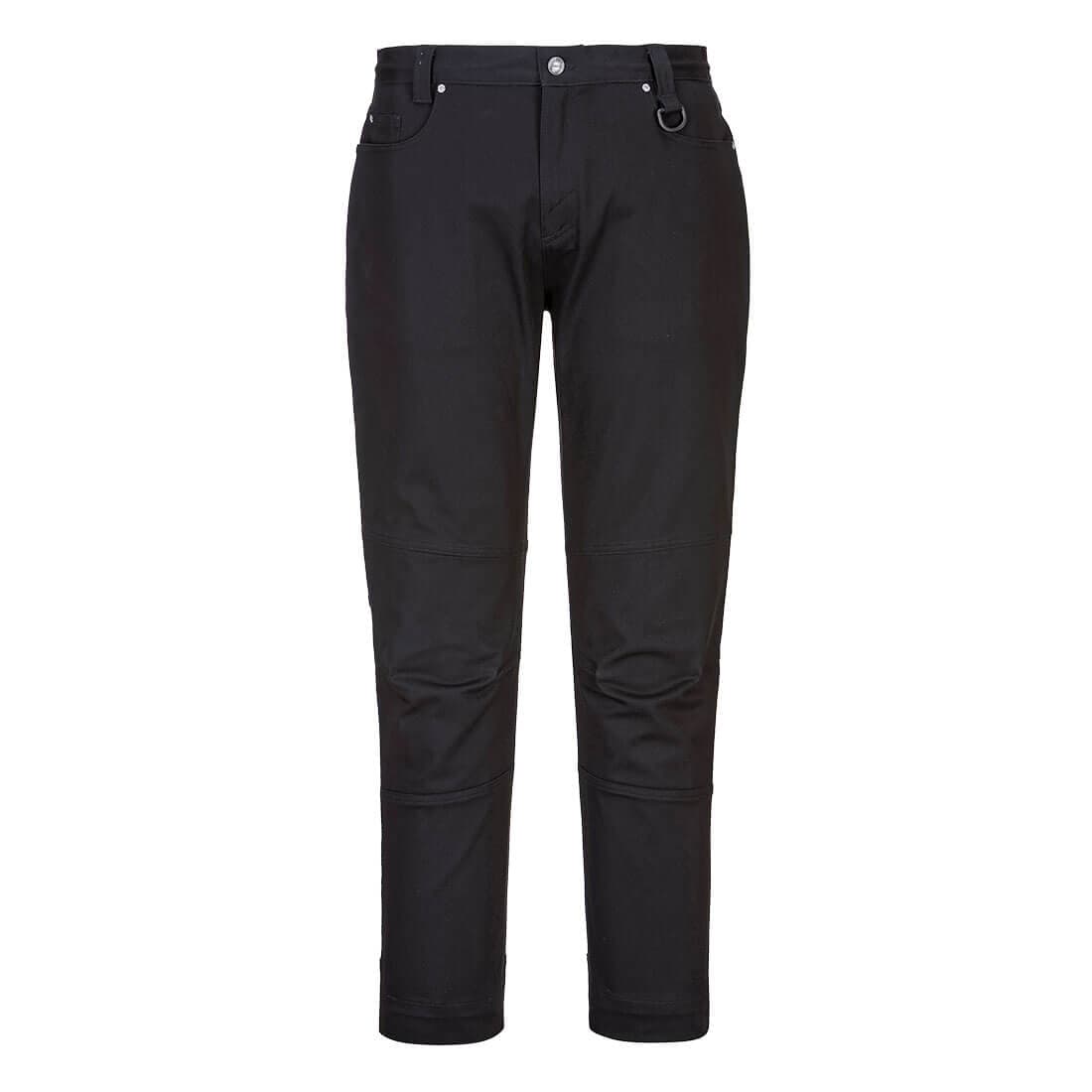 Portwest KX3 Women's Stretch Slim Fit Work Pants (Black)