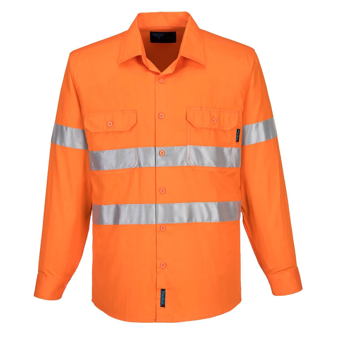 Portwest Darwin Hi-Vis Lightweight Shirt L/S (Orange)