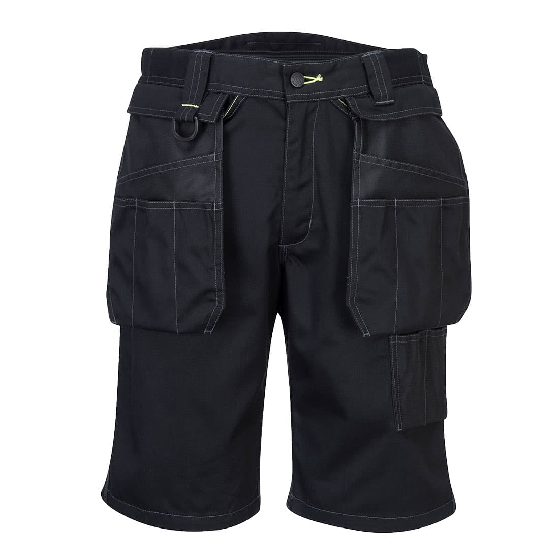 Portwest PW3 Removable Holster Work Shorts (Black)