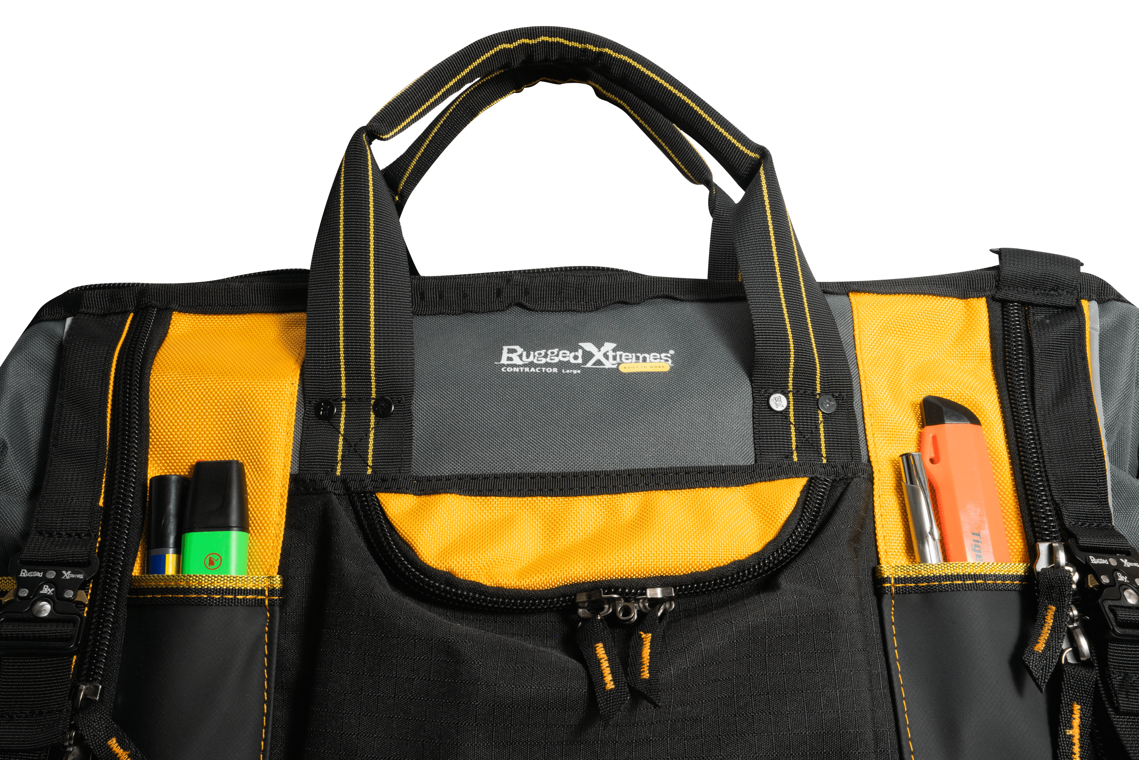 Rugged Xtremes Contractor Wide Mouth Tool Bag_2