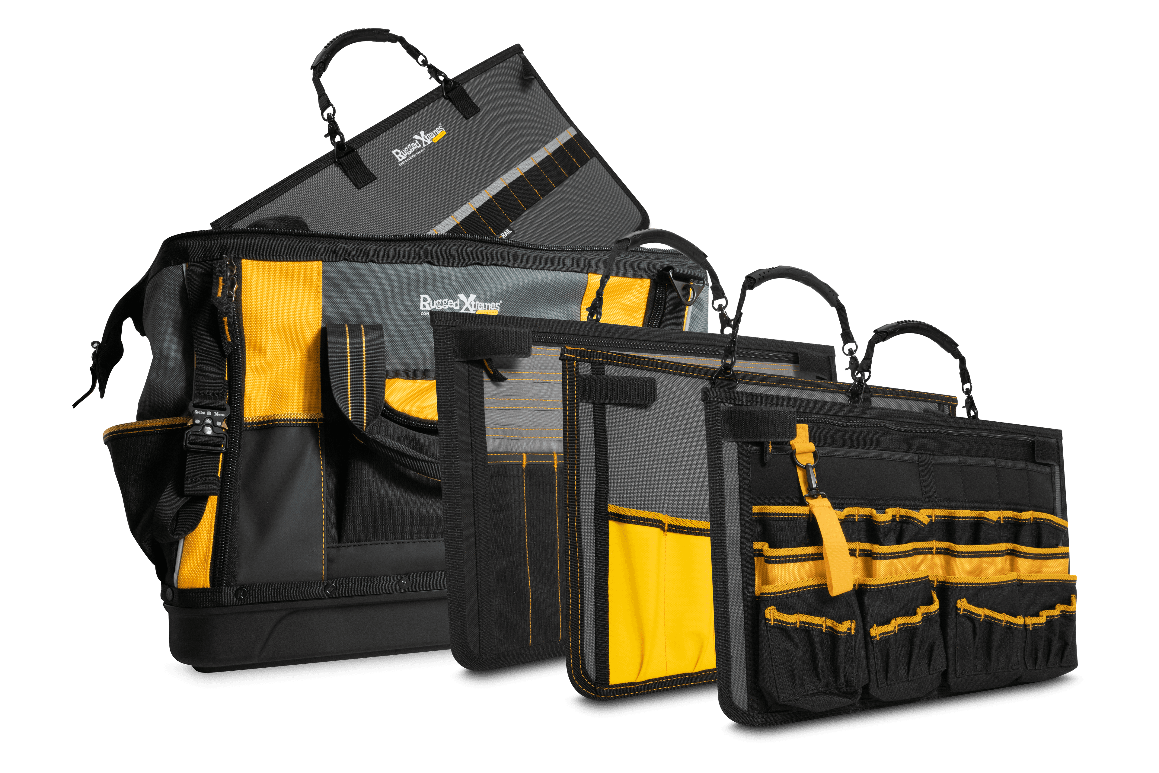 Rugged Xtremes Contractor Wide Mouth Tool Bag_11