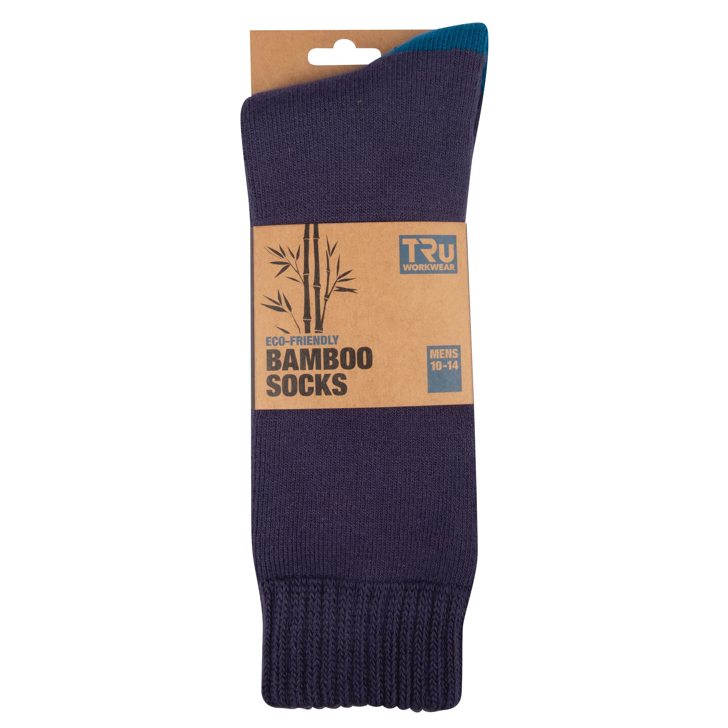 TRu Workwear Tru Bamboo Socks, 92% Bamboo, 8% Elastane - Single Pack_1