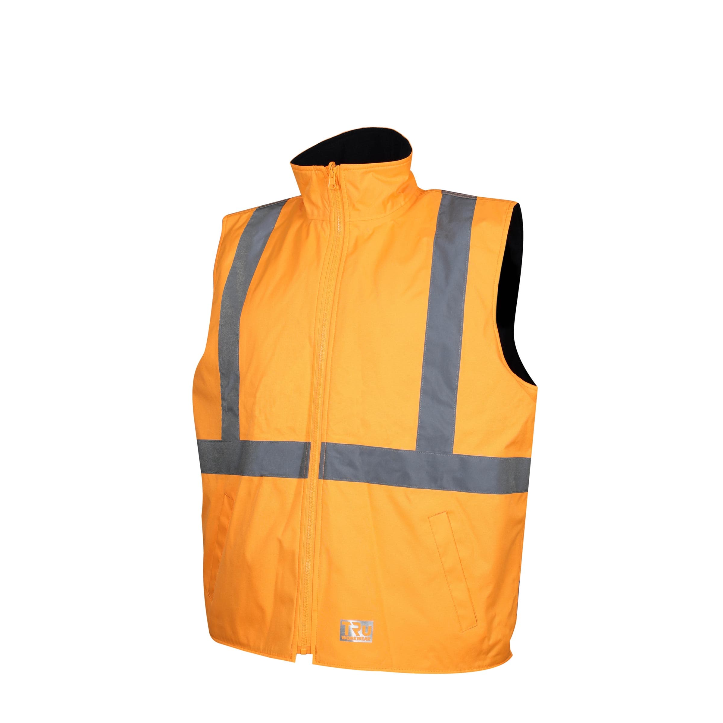 TRu Workwear Jacket 4 In 1 With Vest Poly Oxford With Reflective Tape To T5 Pattern (X Back)_4