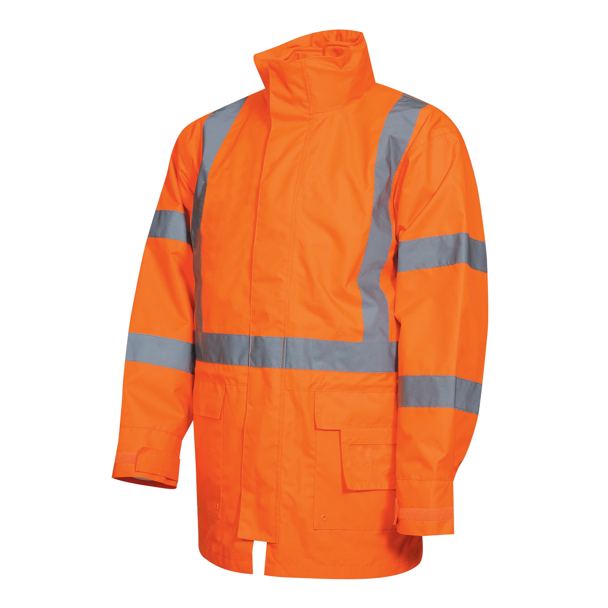 TRu Workwear Jacket 3 In 1 Poly Oxford Outer, Poly Fleece Vest And Reflective Tape To T5 Pattern_1