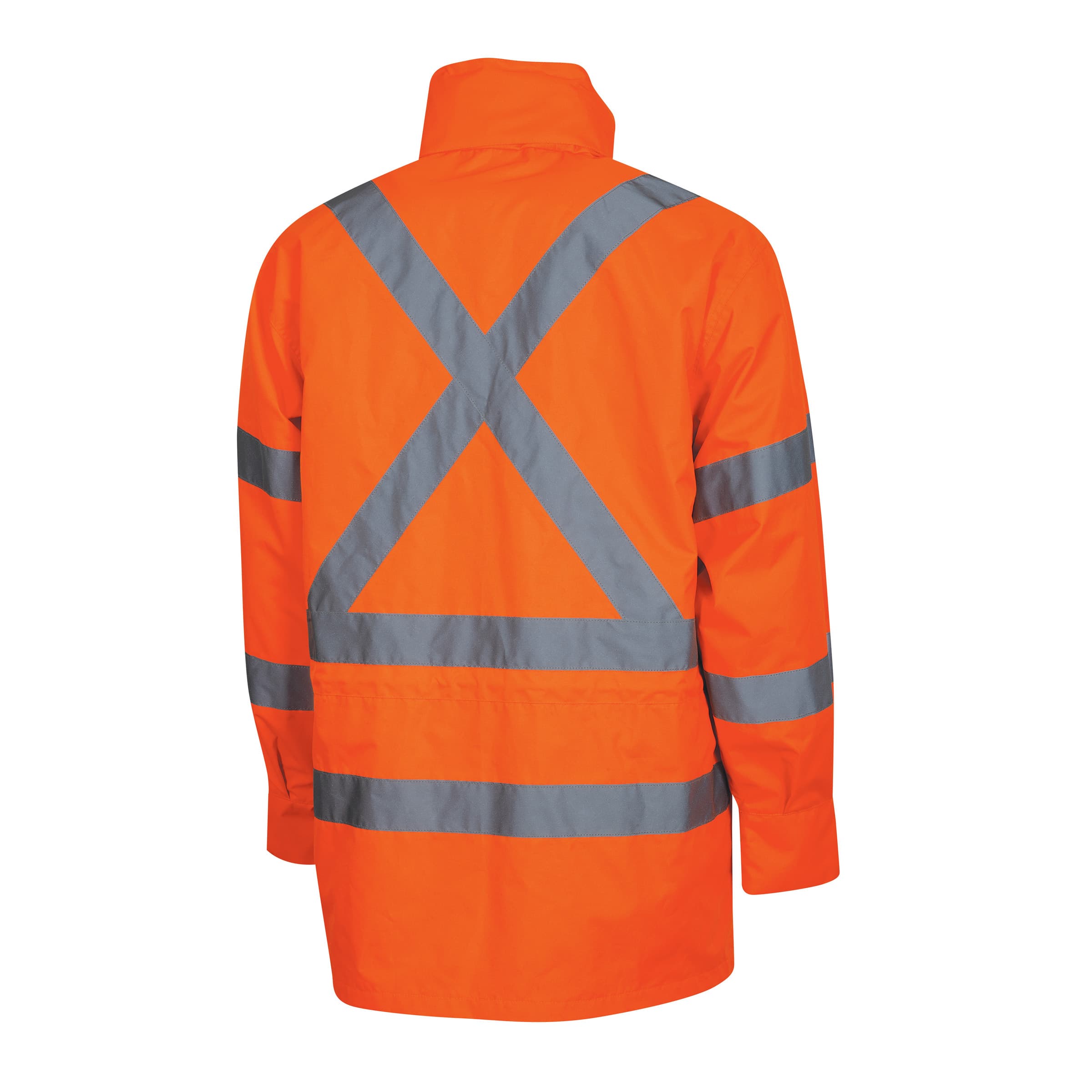 TRu Workwear Jacket 3 In 1 Poly Oxford Outer, Poly Fleece Vest And Reflective Tape To T5 Pattern_2