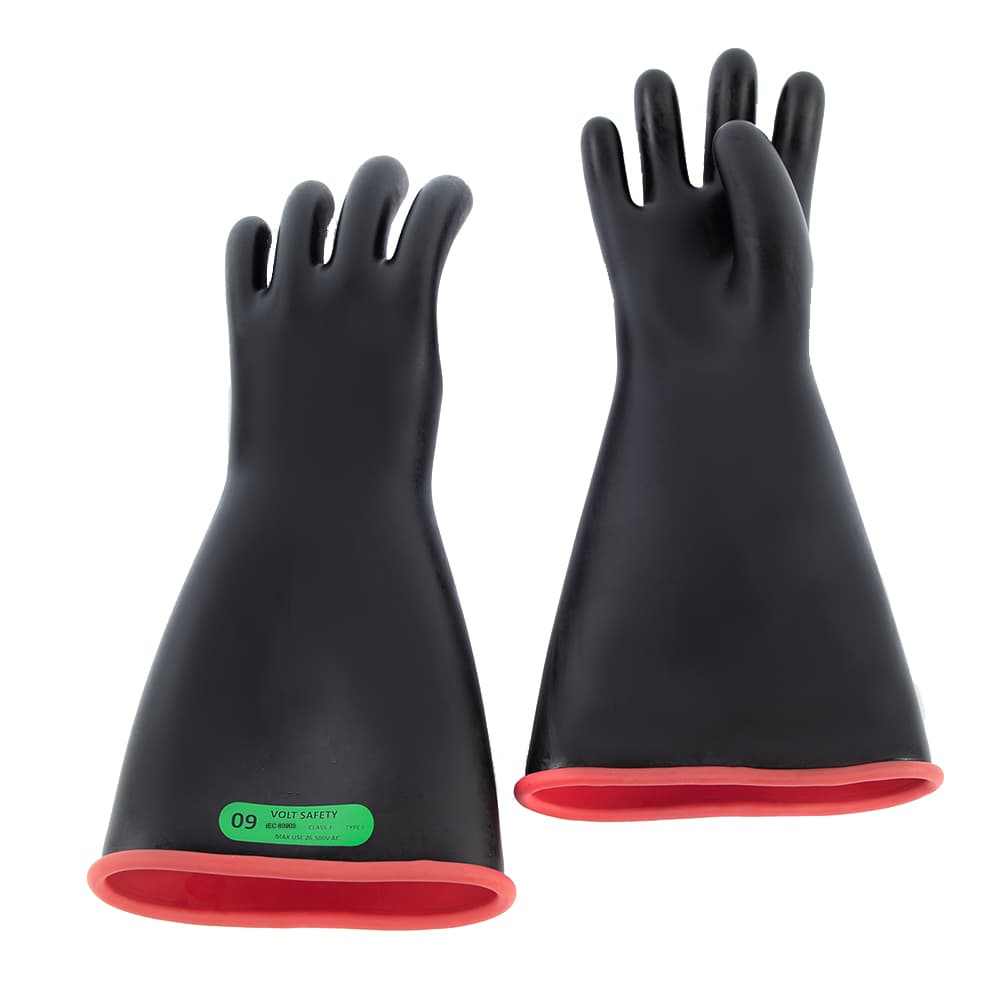 Volt Safety Insulated Glove Class 3 26.5kV Rolled Edge Dual Colour