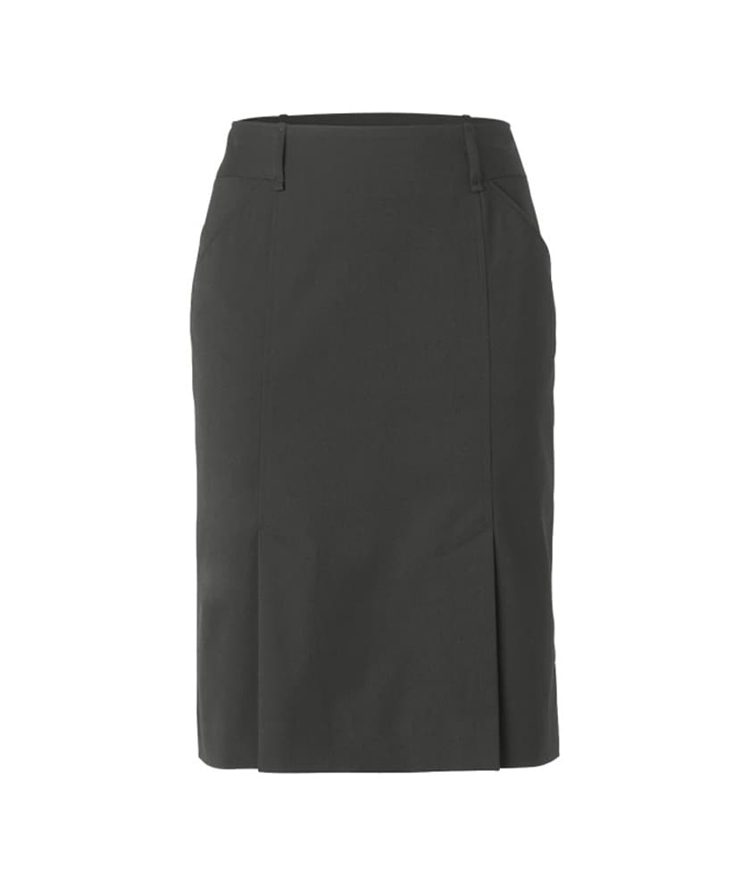 NNT Pleat Straight Skirt CAT26A (Charcoal)