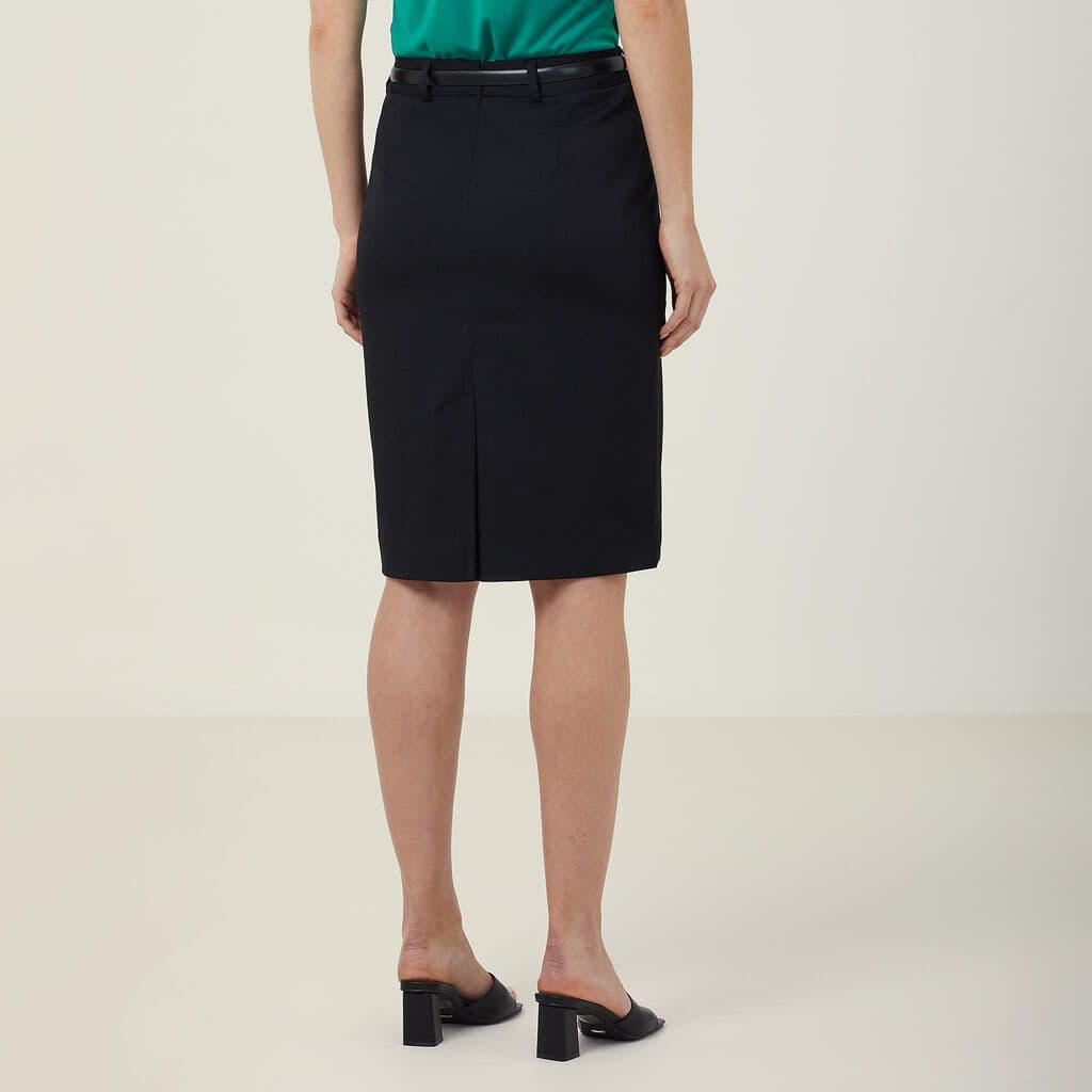 NNT Mid-length Pencil Skirt CAT29W (Black)_2