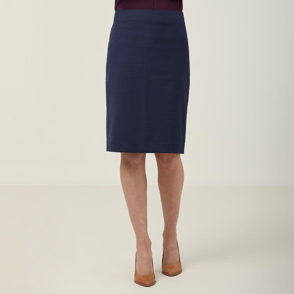 NNT Detail Pencil Skirt CAT2L3 (Blue/Navy)_4