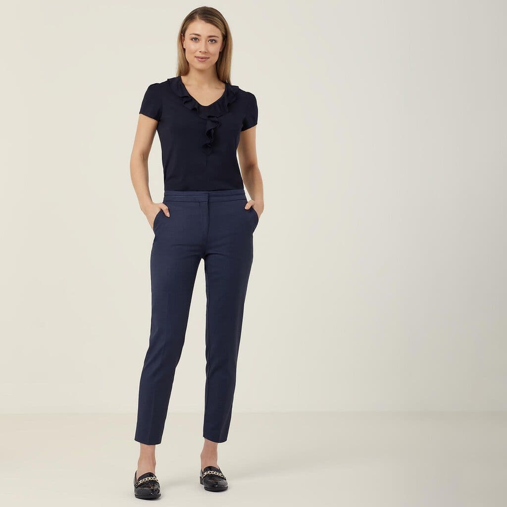 NNT Slimline Detail Pant CAT3KQ (Blue/Navy)_3