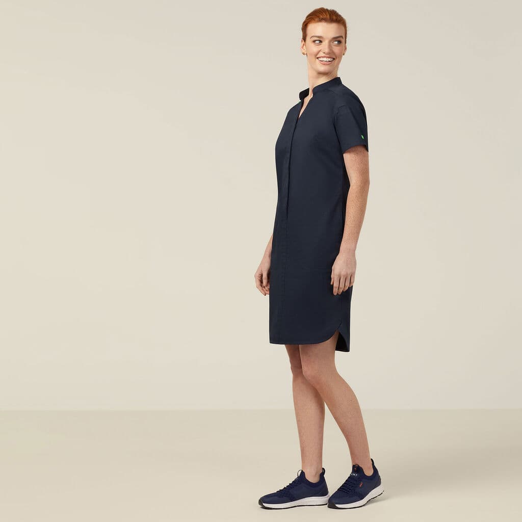 NNT Next-Gen Antibacterial Active Anderson Scrub Dress CAT697 (Midnight)_1