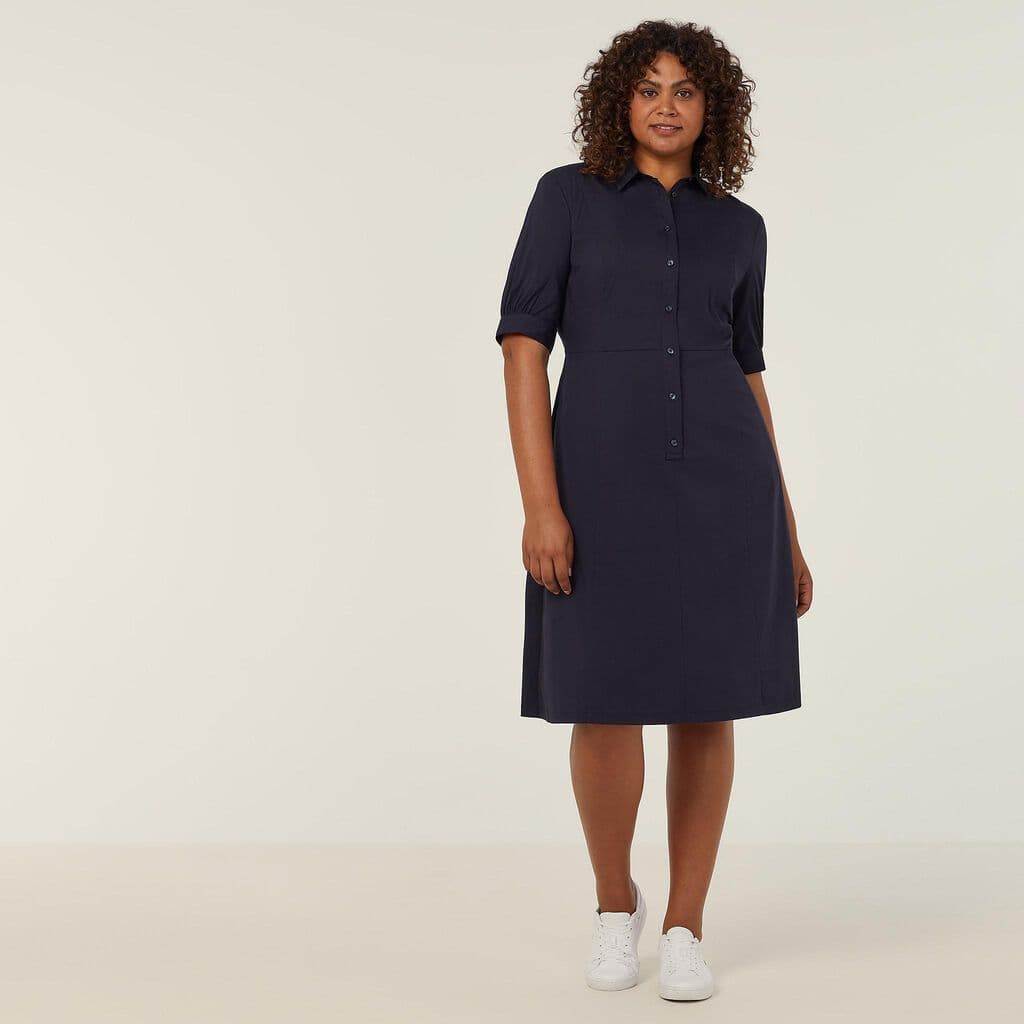 NNT Avignon Shirt Dress CAT69K (Navy)