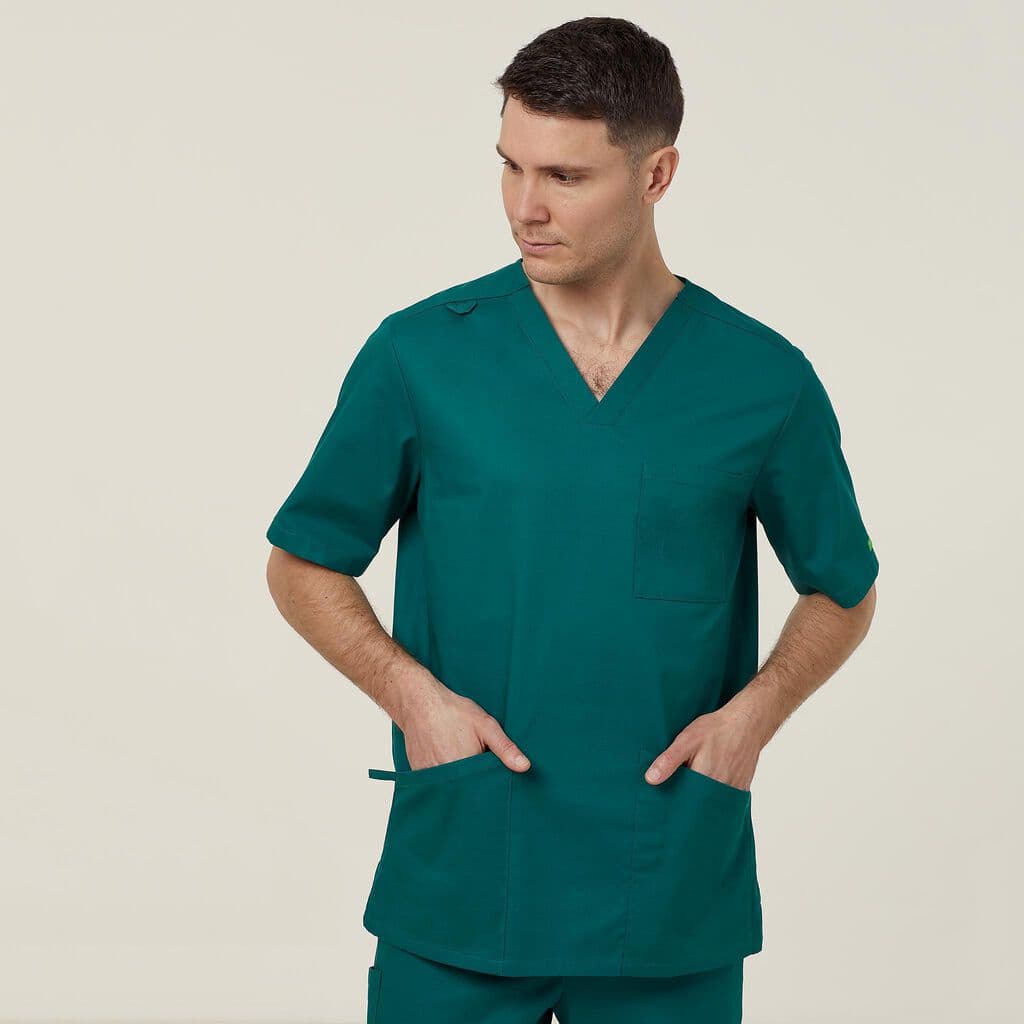 NNT Chang Scrub Top CATRFS (Hunter Green)