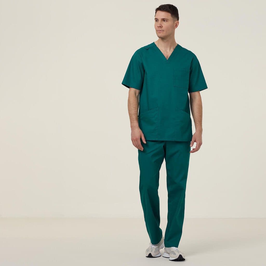 NNT Chang Scrub Top CATRFS (Hunter Green)_3