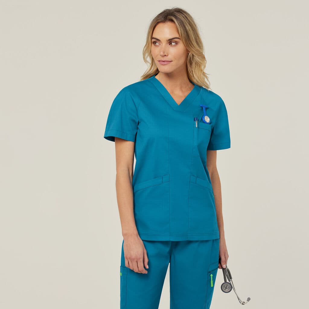 NNT Carl Scrub Top CATRFV (Teal)