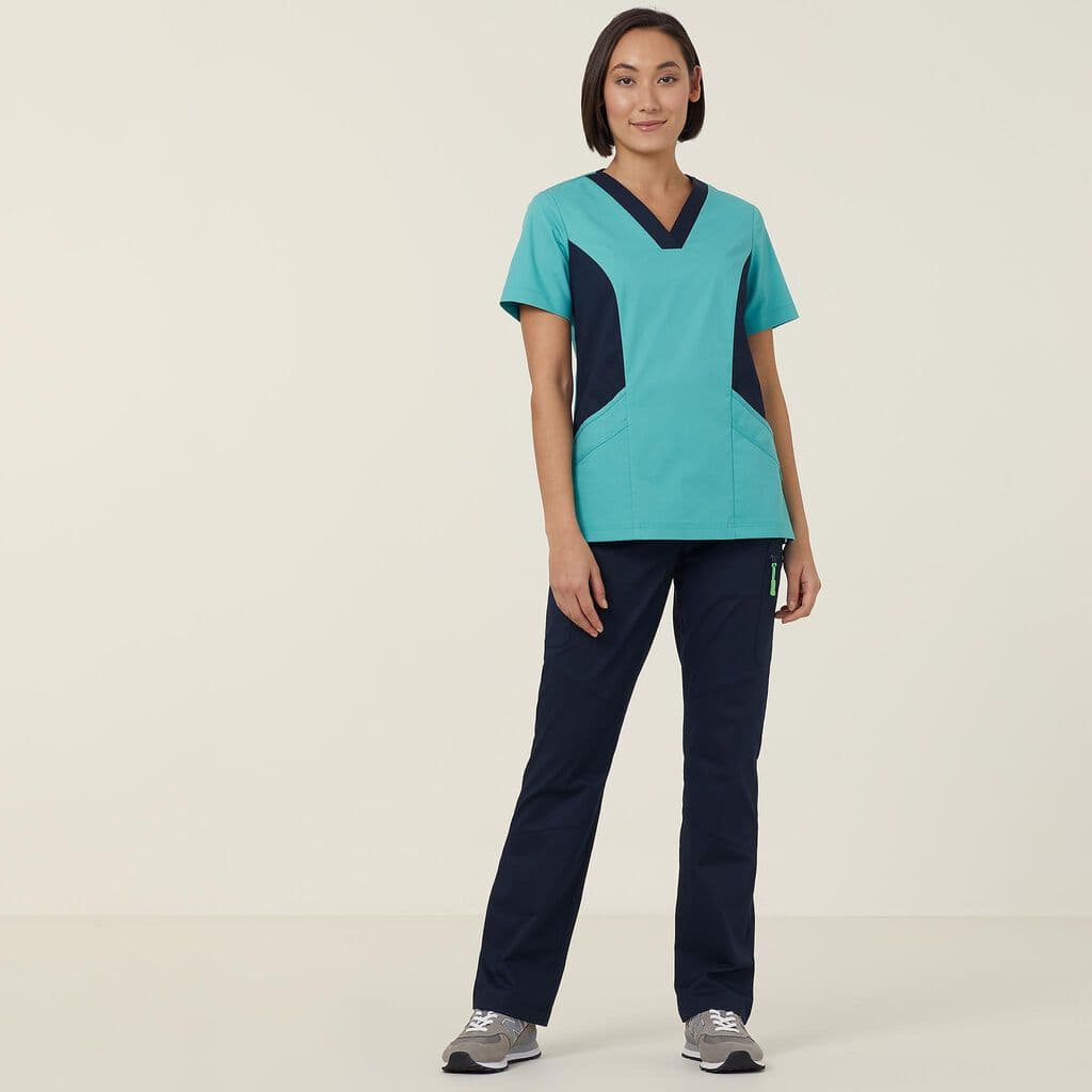 NNT Nightingale Scrub Top CATULL (Mint)_3