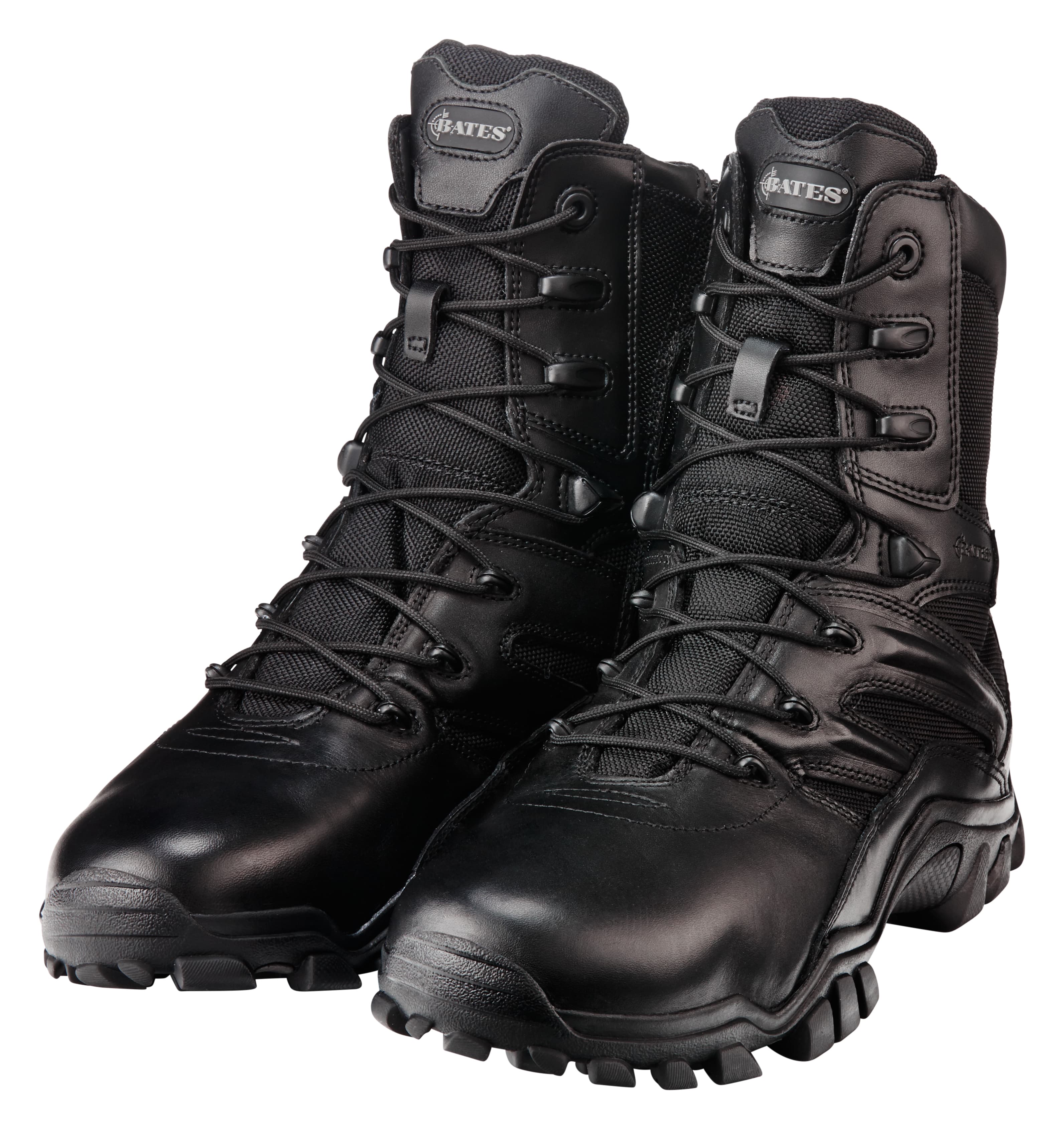 Bates Delta 8 Mens Side Zip Boot (Black)_2