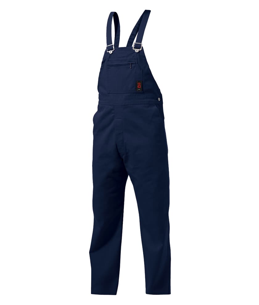 KingGee Mens Bib and Brace Drill Overall (Navy)