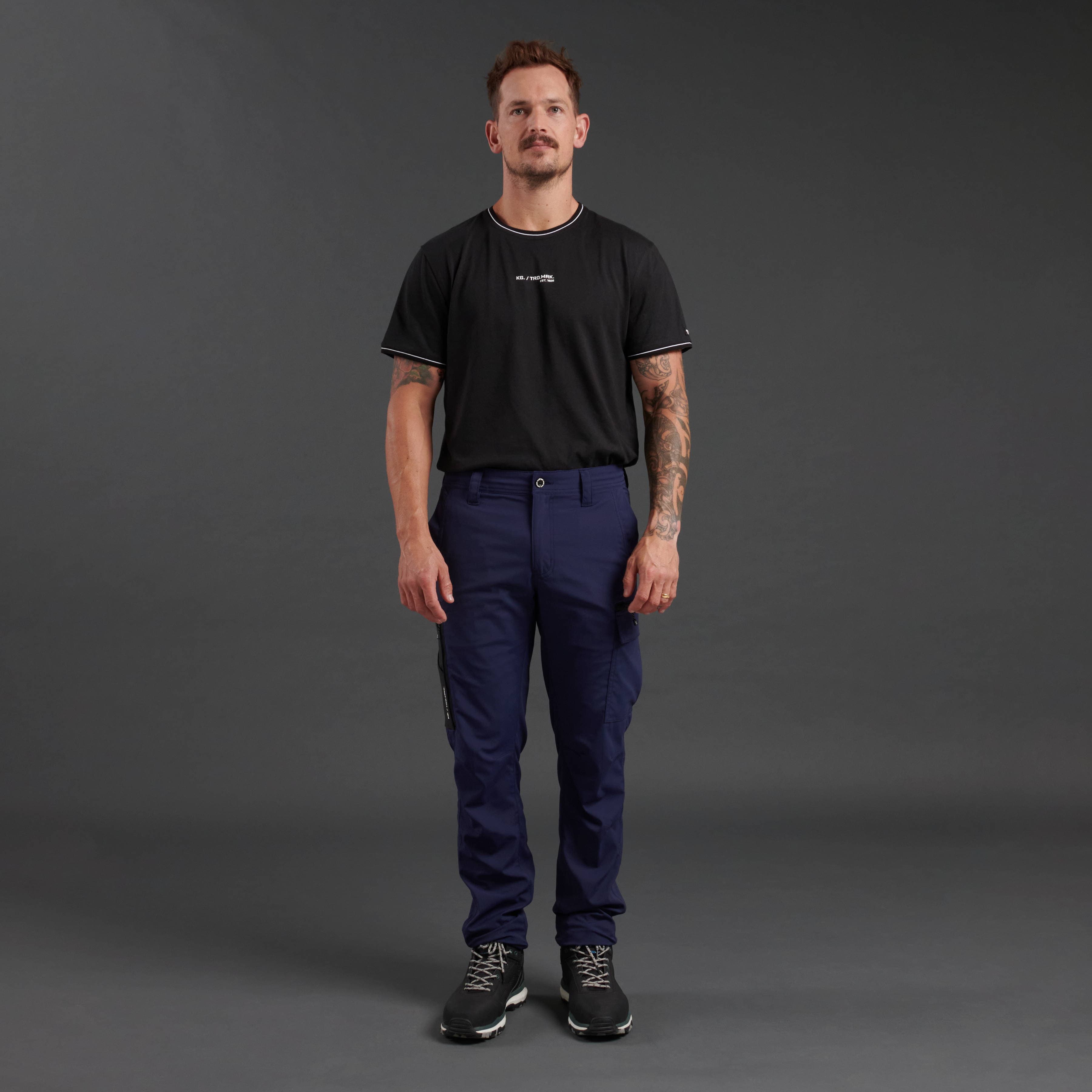 KingGee Mens Trademark Cargo Pant (Navy)