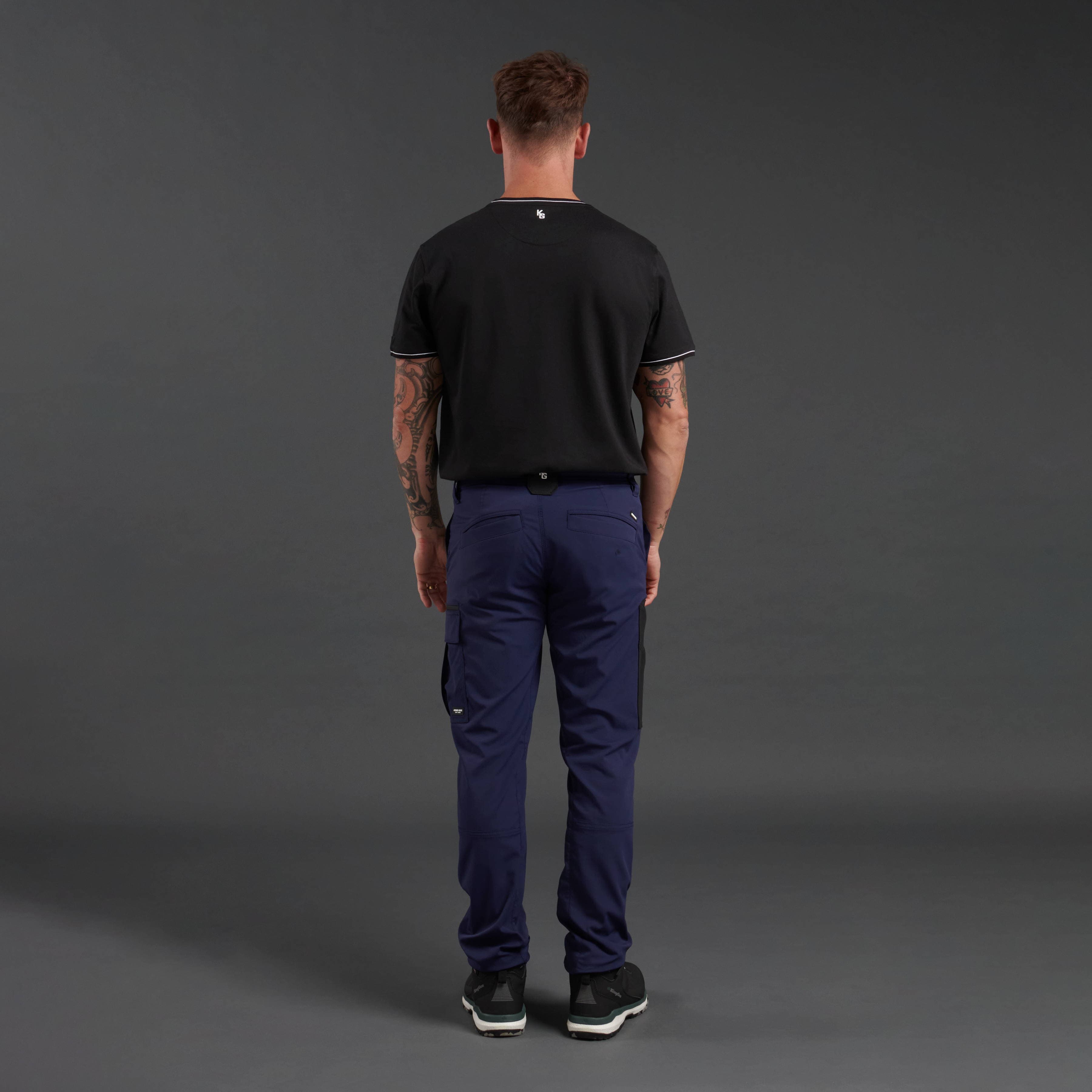 KingGee Mens Trademark Cargo Pant (Navy)_3