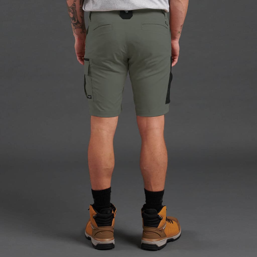 KingGee Mens Trademark Cargo Short (Slate Green)_1