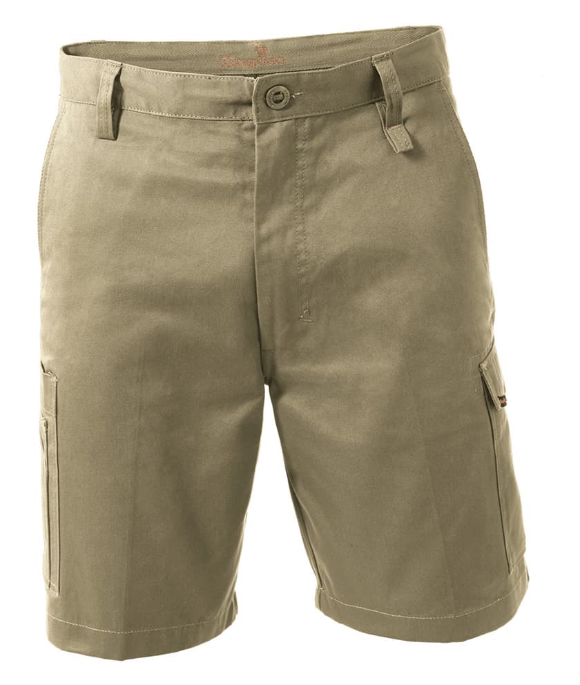 KingGee Mens Workcool 1 Shorts (Khaki)