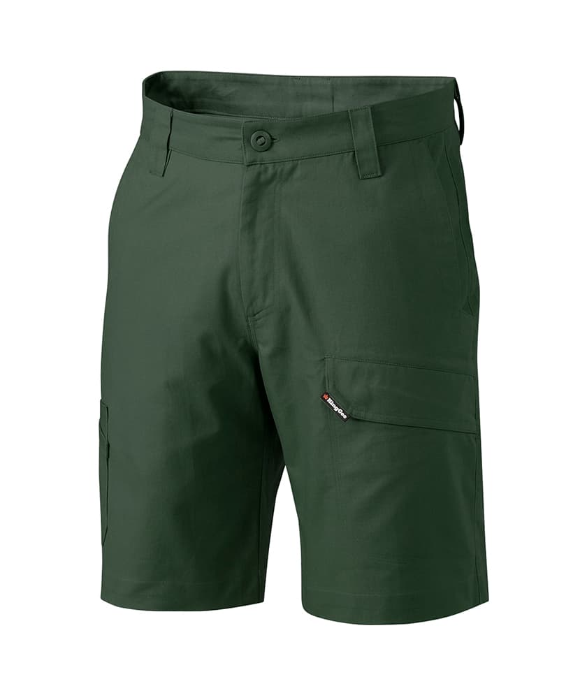 KingGee Mens Workcool 2 Shorts (Green)