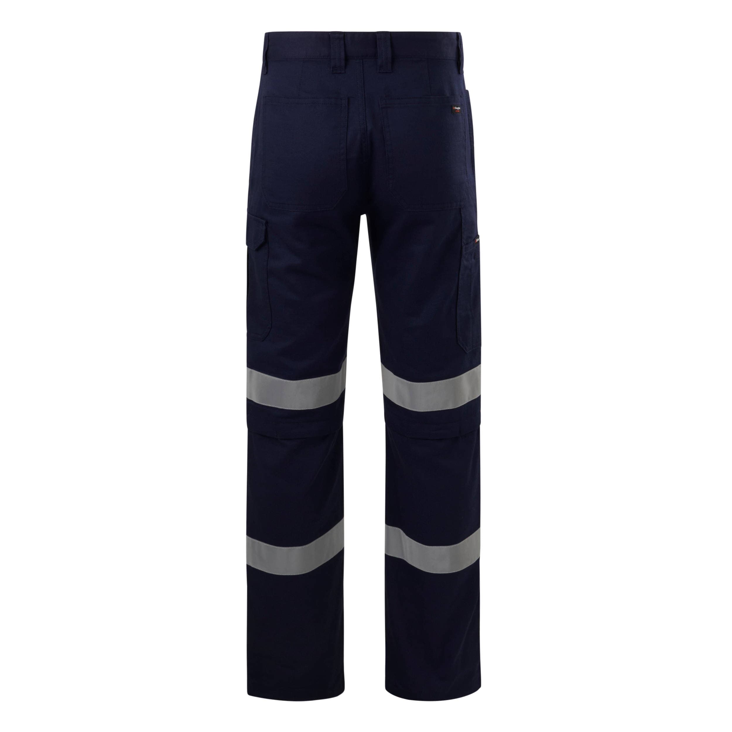 KingGee Mens Workcool Cargo Pant Taped (Navy)_2