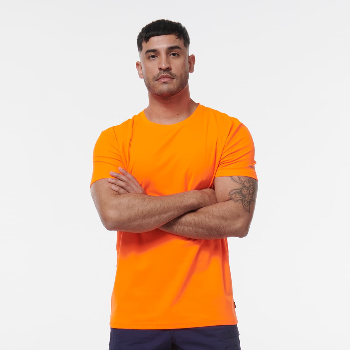 KingGee Hi Vis T Shirt (Hi-Vis Orange)_2