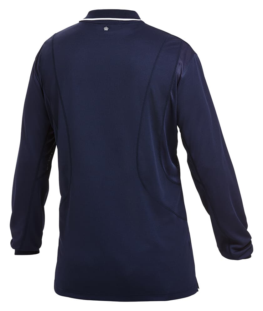 KingGee Workcool Polo Long Sleeve (Navy)_1