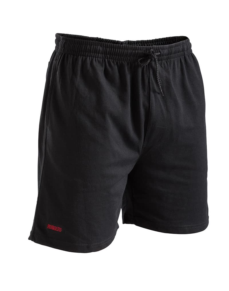 KingGee Ruggers Poly Cotton Knit Short SE216H (Black)