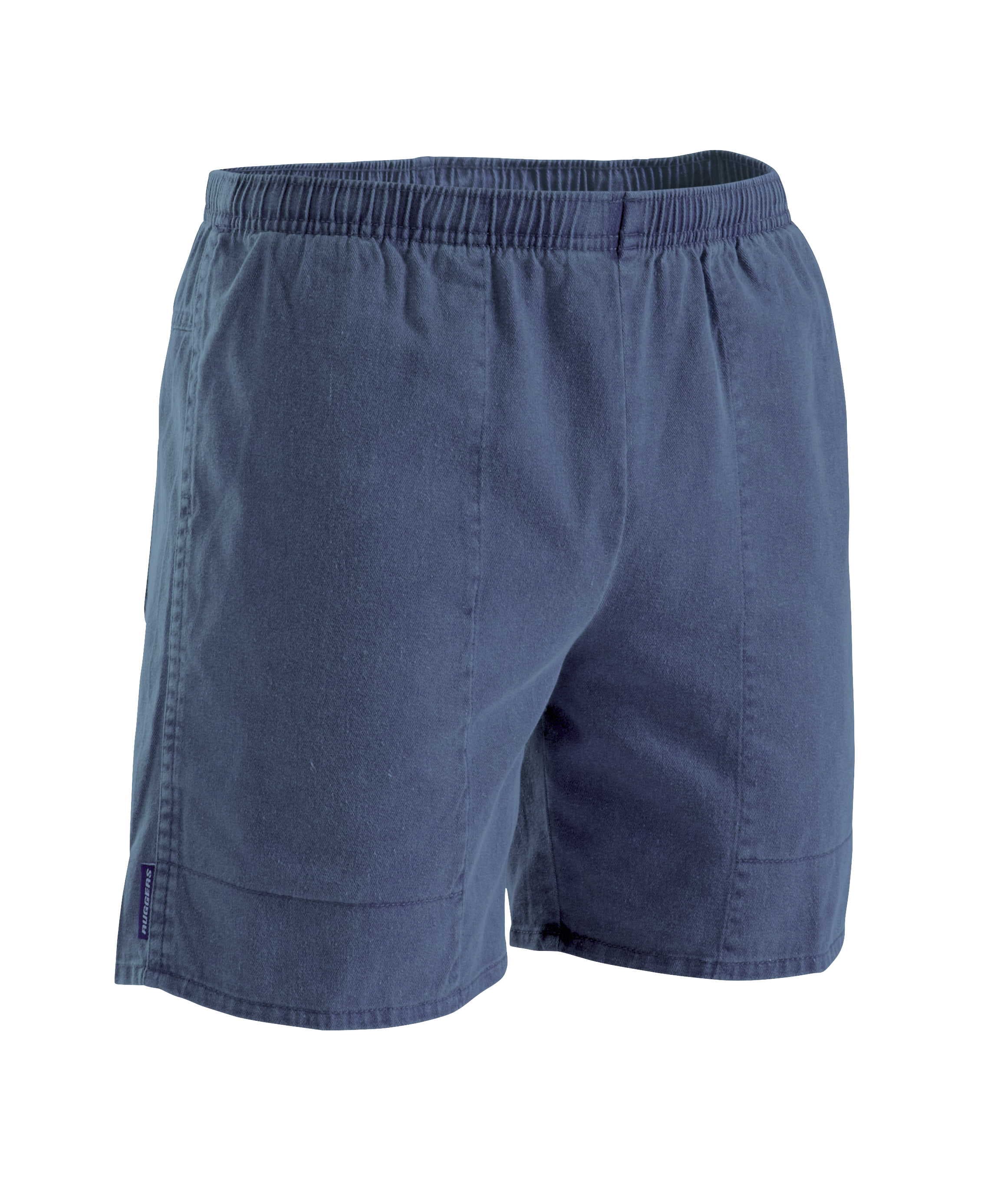 KingGee Ruggers Pigment Dye Elastic Waist Short SE420H (Morrocan Blue)