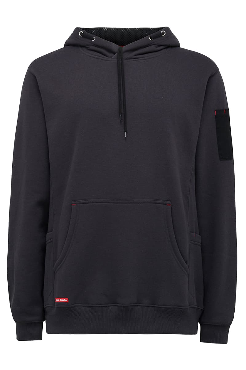 Hard Yakka Foundations Brushed Fleece Hoodie (Charcoal)